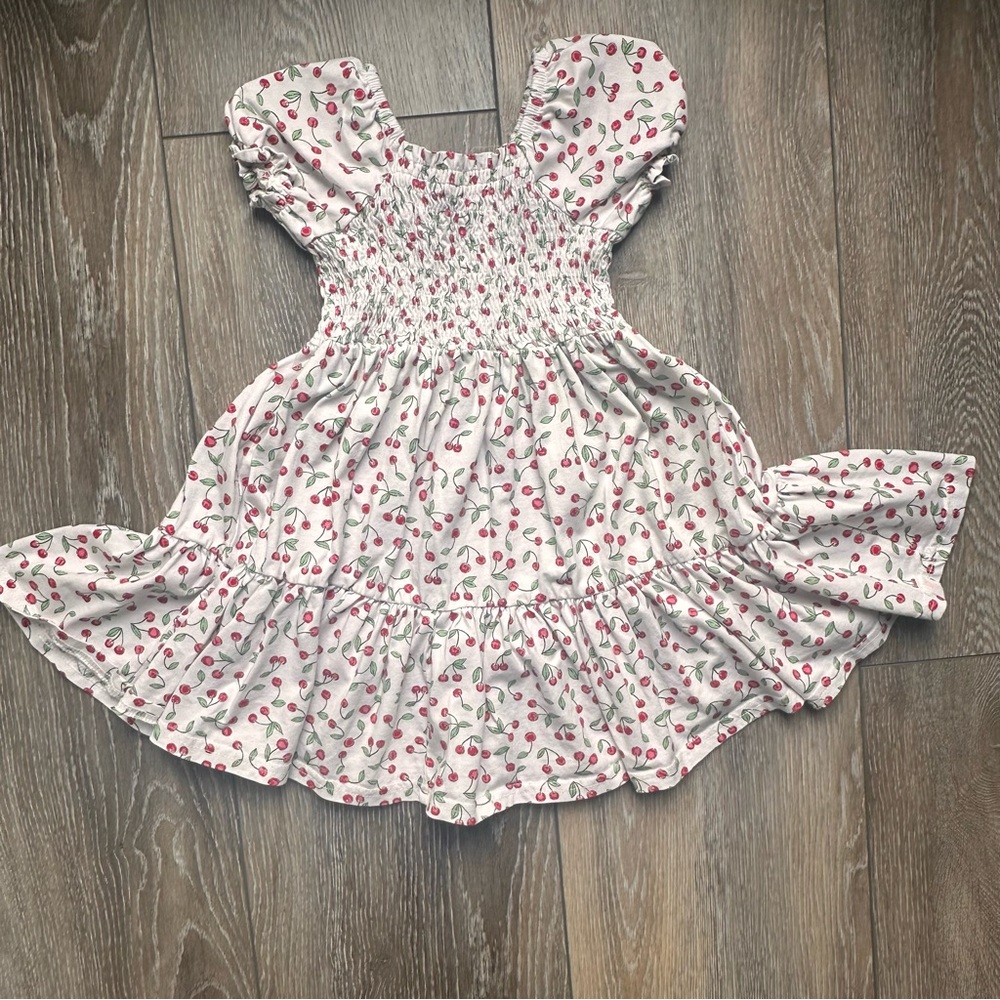 SweetHoney Smocked Cherry Dress